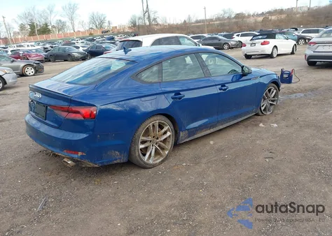 2019 Audi A5 45 Premium z USA, uszkodzony, nr VIN WAUENCF57KA009655